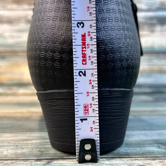 Rockport Works Ankle Boots 11M Black Leather Slip Resistant Steel Toe ASTM F2413 - Picture 11 of 13